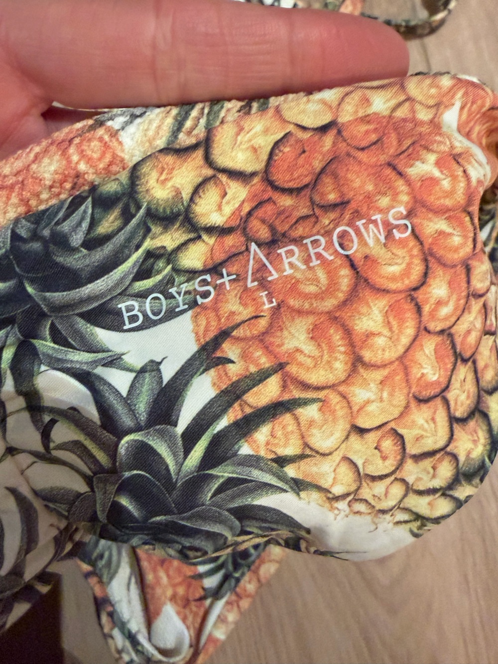 Boys & arrows pineapple bikini Set - Orange, green & White - Picture 5 of 5